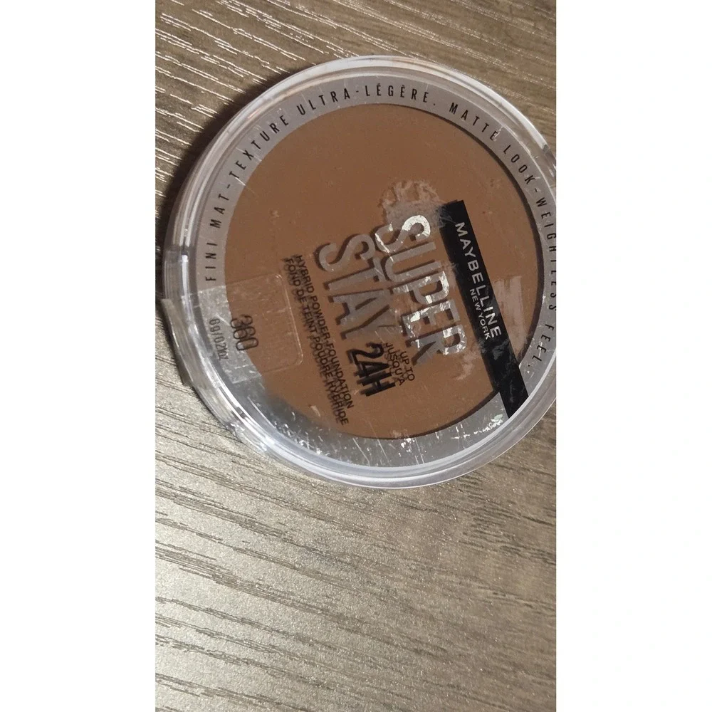 Maybelline Super Stay 24H Hybrid Powder Foundation 360 Full Coverage Matte 6g